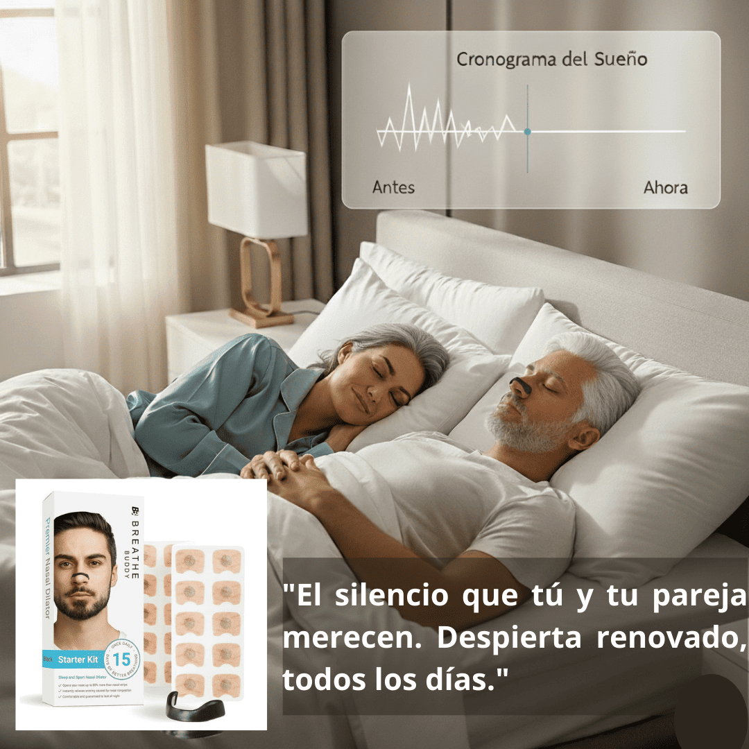 Dilatador Nasal – Abre tu respiración – Duerme profundo desde la primera noche