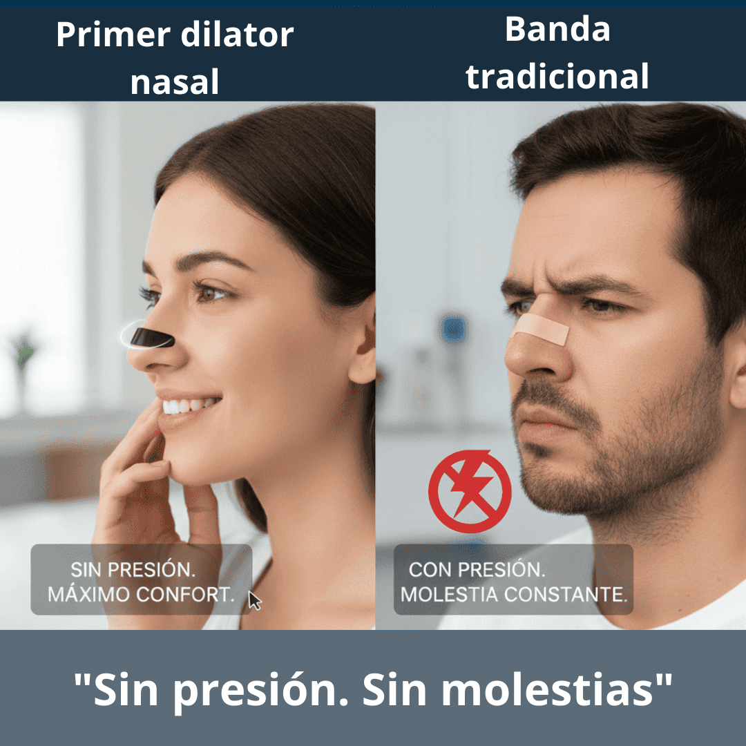 Dilatador Nasal – Abre tu respiración – Duerme profundo desde la primera noche