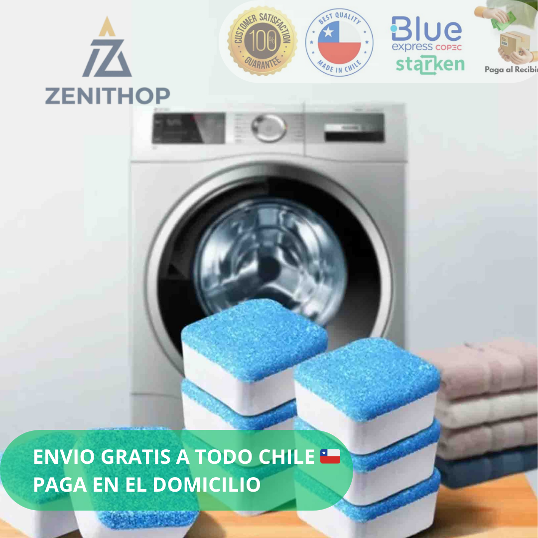 Pastillas para limpieza de lavadora🧼 🧼🫧